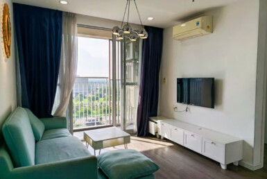 phong khach can ho can cho thue 385x258 - Cho thuê căn hộ chung cư Scenic Valley 1, 71m2, 02pn, giá 18tr/tháng, đầy đủ nội thất, xem nhà dễ.