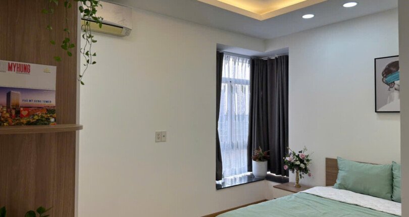 phong ngu can ho can ban 30 810x430 - Bán căn hộ 03pn, chung cư Sky Garden 3, diện tích 100m2, nhà đang có hợp đồng thuê 27tr/tháng, giá 8 tỷ.
