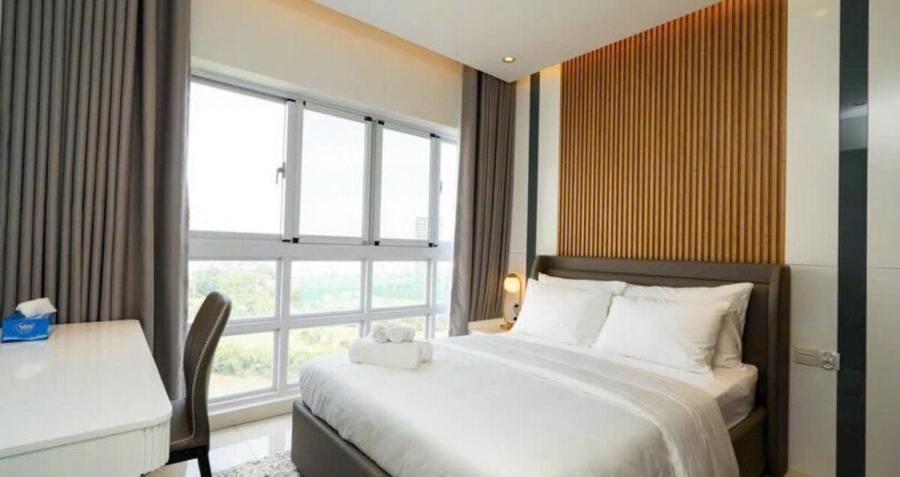 phong ngu thu 3 2 810x430 - Giá cho thuê căn hộ 3pn tòa M chung cư Happy Valley phường Tân Hưng T11/2025