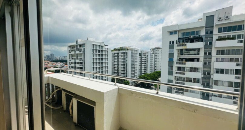 view ban cong phong khach 810x430 - Giá mua bán căn hộ Duplex 4pn chung cư Mỹ Khánh 2A phường Tân Hưng T11/2025