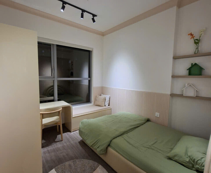 ban can ho celesta rise 10 900x738 - Bán căn hộ Celesta Rise Nguyễn Hữu Thọ. DT 80m2 Thiết kế 2 phòng-2wc- View trực diện hồ bơi- Giá 6.4 Tỷ