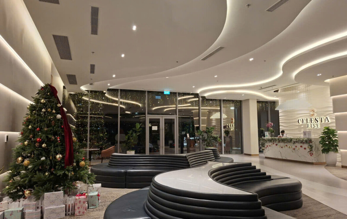 ban can ho celesta rise 4 1170x738 - Bán lỗ căn hộ Celesta Rise Nguyễn Hữu Thọ. Căn góc 85m2 View đông nam- Nội thất hoàn thiện cơ bản. Giá chốt 5.9 Tỷ