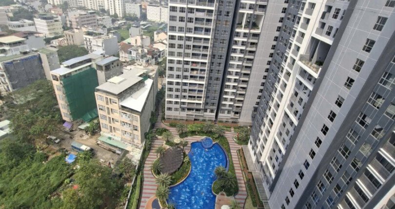 Bán gấp căn góc Celesta rise Nguyễn Hữu Thọ, Nhà Bè. DT 89m2 Hoàn thiện nội thất cơ bản- Lầu cao view hồ bơi- Giá 6.6 Tỷ
