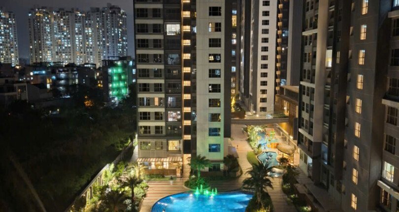 Bán căn hộ Celesta Rise Nguyễn Hữu Thọ. DT 80m2 Thiết kế 2 phòng-2wc- View trực diện hồ bơi- Giá 6.4 Tỷ