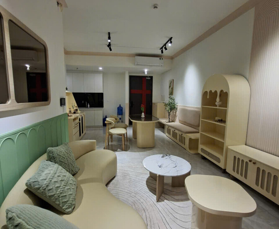 ban can ho celesta rise 6 900x738 - Bán căn hộ Celesta Rise Nguyễn Hữu Thọ. DT 80m2 Thiết kế 2 phòng-2wc- View trực diện hồ bơi- Giá 6.4 Tỷ