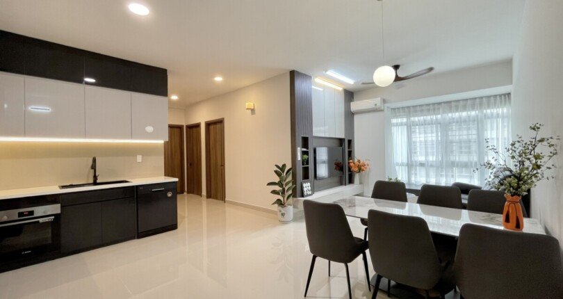 Bán căn hộ đẹp tại Sky garden 2. DT 88m2 Nhà mới đủ nội thất 3 phòng-2wc- Lầu đẹp view nam- Giá bán 6.9 Tỷ