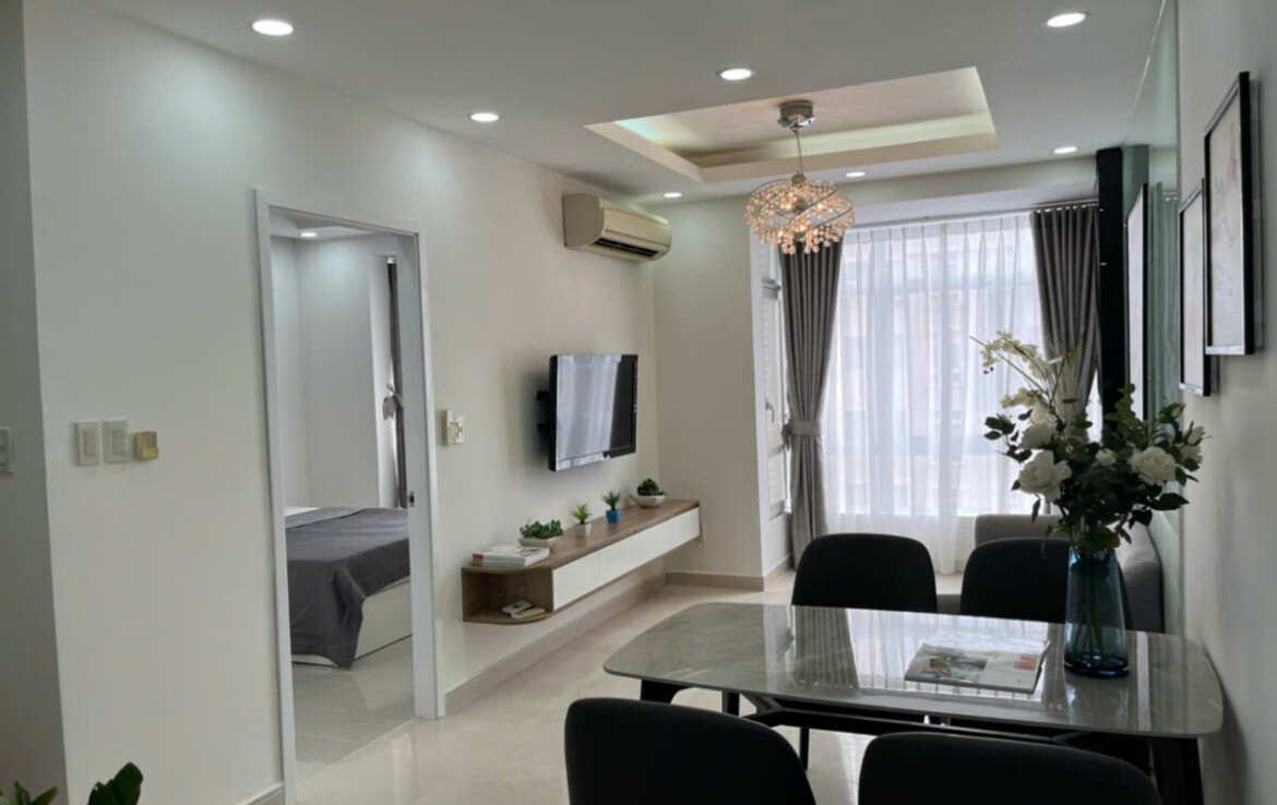 ban can ho sky garden 3 16 4 1170x738 - Bán căn hộ đẹp tại Sky Garden 3. DT 68m2 lầu cao- đang cho thuê 18 Triệu/Tháng- Thiết kế 2 phòng-2wc- Giá bán 5.390 Tỷ