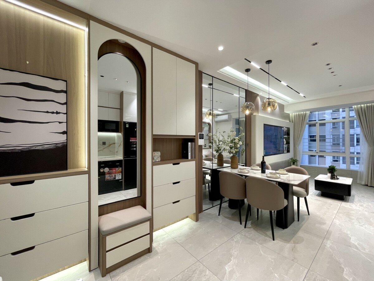 ban can ho sky garden 3 3 10 - Bán nhanh căn hộ đẹp tại Sky Garden 3. DT 70m2 Decor mới 100%- 3 Phòng ngủ-2wc- Cửa bắc view nam- Giá 6.440 Tỷ