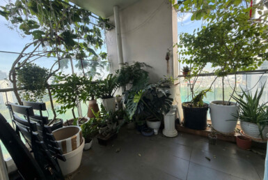 ban cong phong khach can ho rong rai 385x258 - Giá mua bán căn hộ 3pn số 04 tòa B chung cư Green Valley phường Tân Mỹ T12/2025