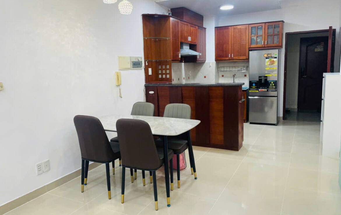 bep can ho bban 2 1170x738 - Còn sót lại căn 71m2, chung cư Sky Garden 2, giá 4.980 tỷ, nhà có hợp đồng thuê tháng 8/2026 trống.