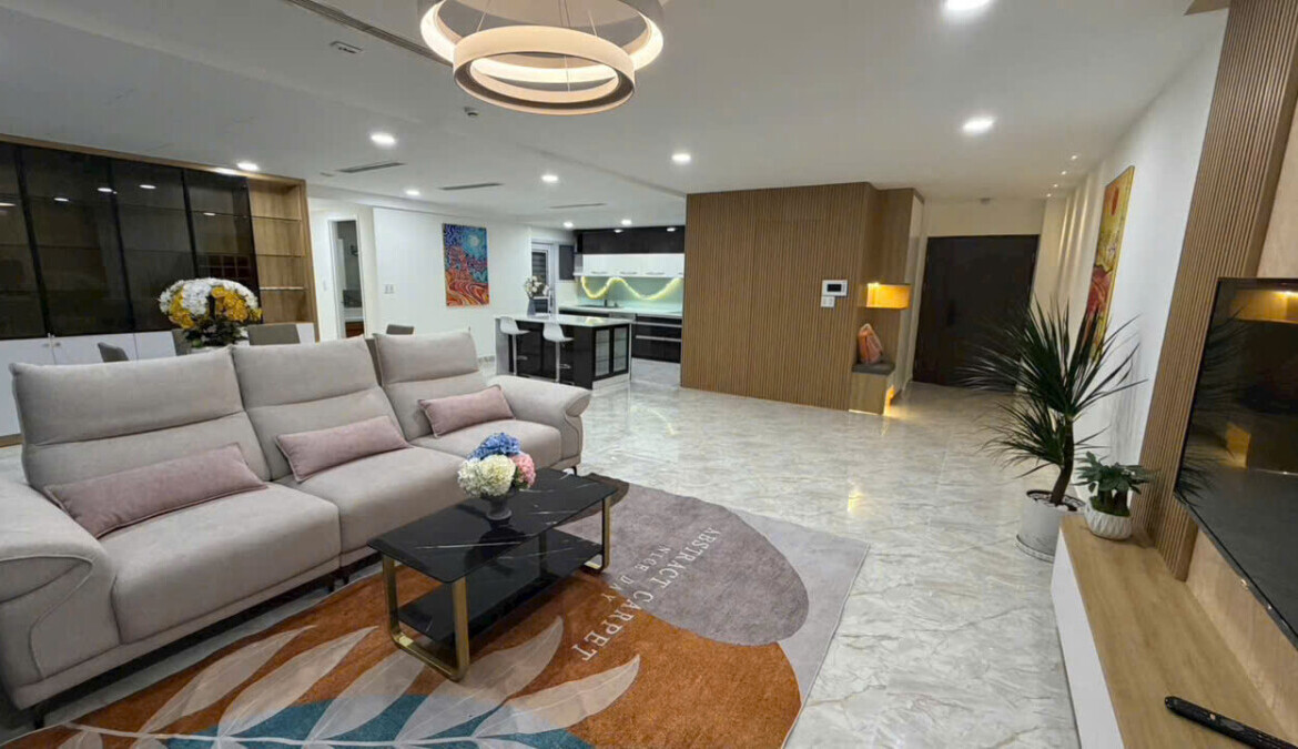 can canh phong khach can ho ban 1 1170x675 - Giá mua bán căn hộ 3pn số 03 tòa K chung cư Happy Valley phường Tân Hưng T1/2026