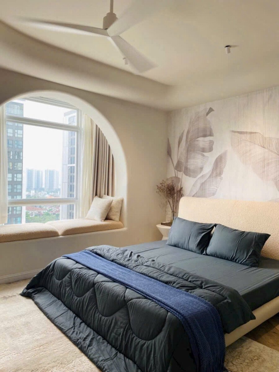 can ho co 3pn hoan thien nhu hinh 2 - Giá mua bán căn hộ 3pn tòa D chung cư Riverside Residence phường Tân Mỹ T12/2025