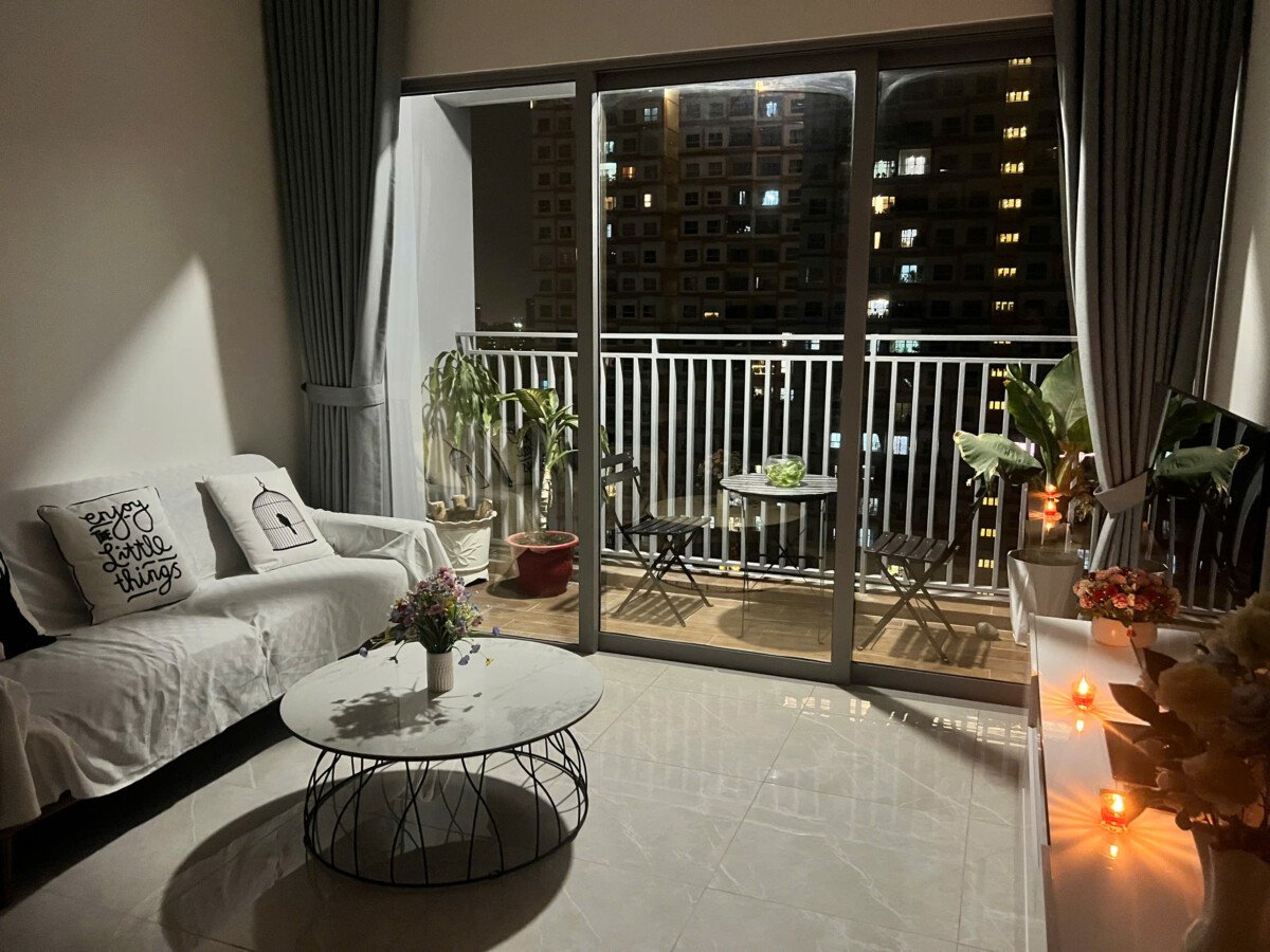 cho thue can ho celesta rise 23 - Cho thuê căn hộ Celesta Rise, Nhà Bè- DT 105m2 Thiết kế 3 Phòng ngủ-2wc- lầu cao- Nội thất mới- Giá 23 Triệu (TL)