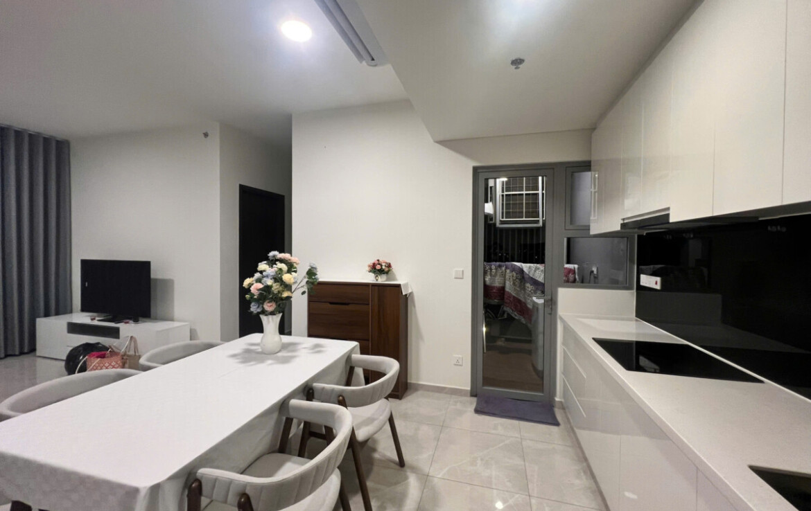 cho thue can ho celesta rise 39 1170x738 - Cho thuê căn hộ Celesta Rise, Nhà Bè- DT 105m2 Thiết kế 3 Phòng ngủ-2wc- lầu cao- Nội thất mới- Giá 23 Triệu (TL)