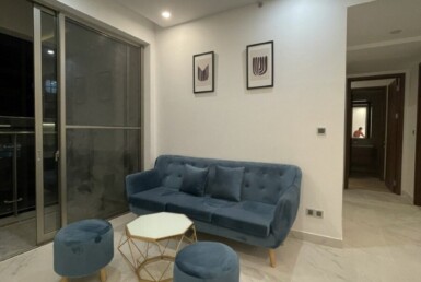 cho thue can ho midtown 10 385x258 - Cho thuê căn hộ M7 Midtown PMH. DT 84m2 Thiết kế 2 Phòng-2 wc- Nội thất đầy đủ- Lầu cao- Giá thuê 24 Triệu/Tháng