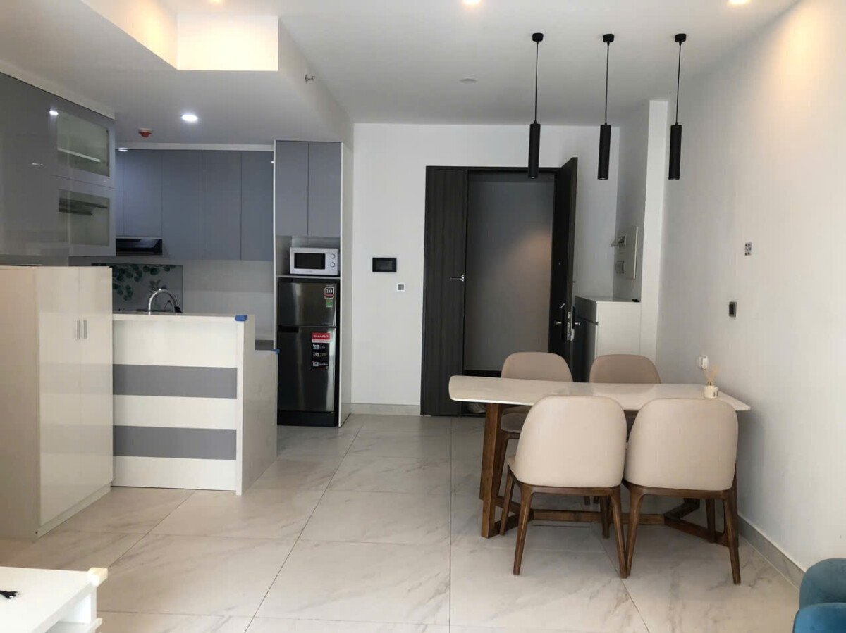 cho thue can ho midtown 15 - Cho thuê căn hộ M7 Midtown PMH. DT 84m2 Thiết kế 2 Phòng-2 wc- Nội thất đầy đủ- Lầu cao- Giá thuê 24 Triệu/Tháng