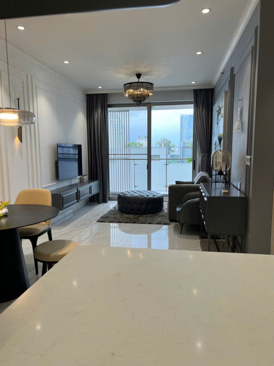 cho thue can ho midtown 3 2 - Cho thuê căn hộ Midtown Tòa M6. DT 65m2 Thiết kế 1 phòng ngủ-1wc Nhà đẹp- kèm 1 ô đậu xe- Giá thuê 22 Triệu/Tháng