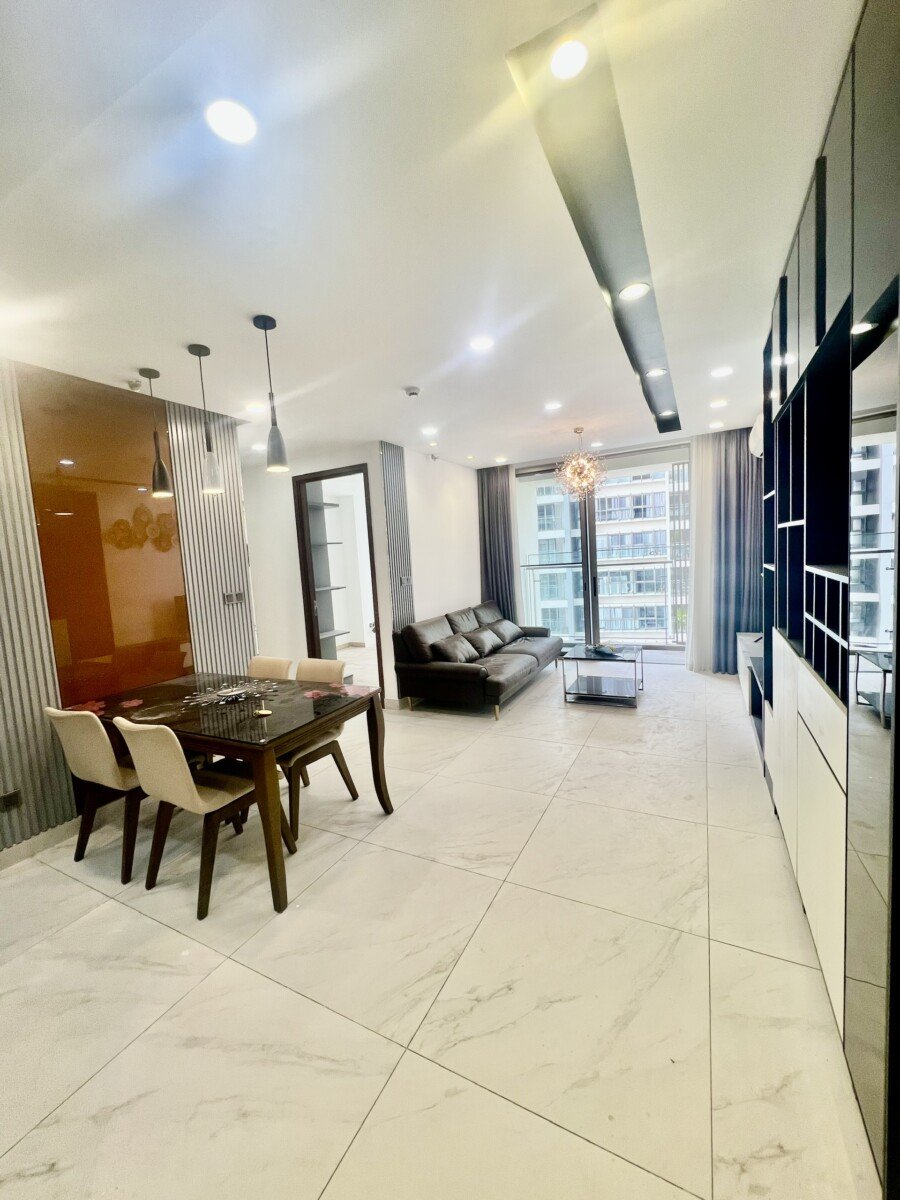 cho thue can ho midtown 3 3 - Cho thuê căn hộ Midtown Tòa M7. DT 91m2 Thiết kế 2 Phòng ngủ-2wc- Nội thất đầy đủ- Lầu cao- Giá 28 Triệu/Tháng