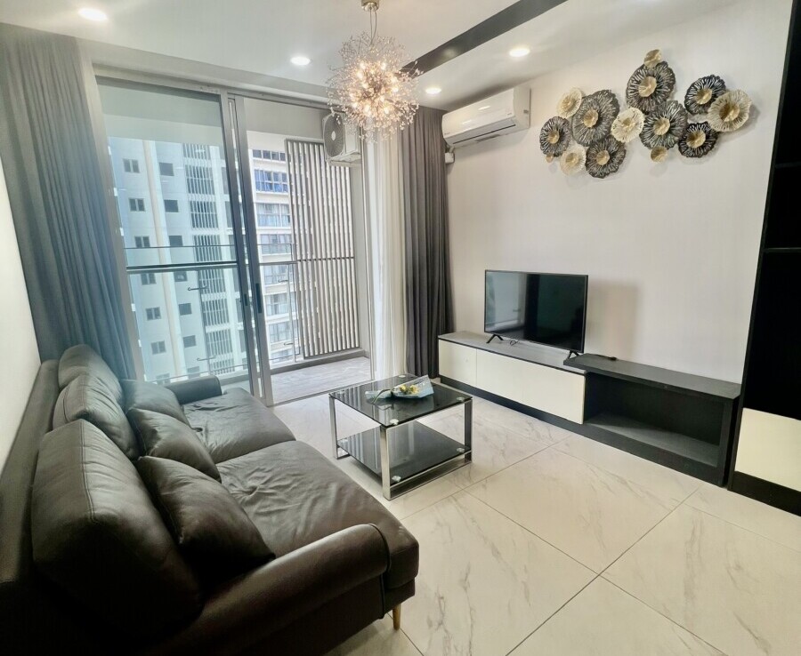 cho thue can ho midtown 4 2 900x738 - Cho thuê căn hộ Midtown Tòa M7. DT 91m2 Thiết kế 2 Phòng ngủ-2wc- Nội thất đầy đủ- Lầu cao- Giá 28 Triệu/Tháng