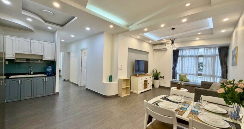Cho thuê căn hộ Sky Garden 2- căn góc 91m2 Thiết kế 3 Phòng-2wc- View đông bắc mát cả ngày- Giá thuê 25 Triệu/Tháng