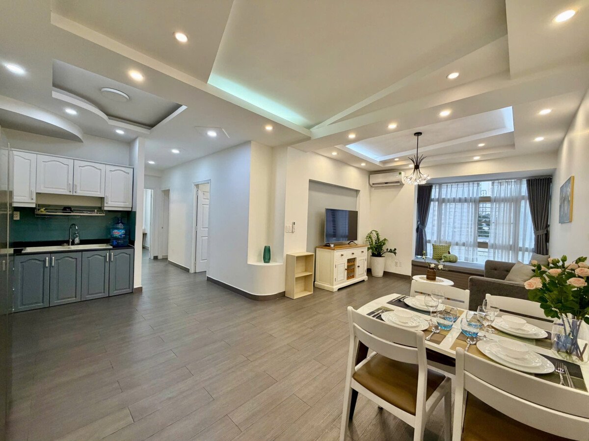 cho thue can ho sky garden 2 1 - Cho thuê căn hộ Sky Garden 2- căn góc 91m2 Thiết kế 3 Phòng-2wc- View đông bắc mát cả ngày- Giá thuê 25 Triệu/Tháng