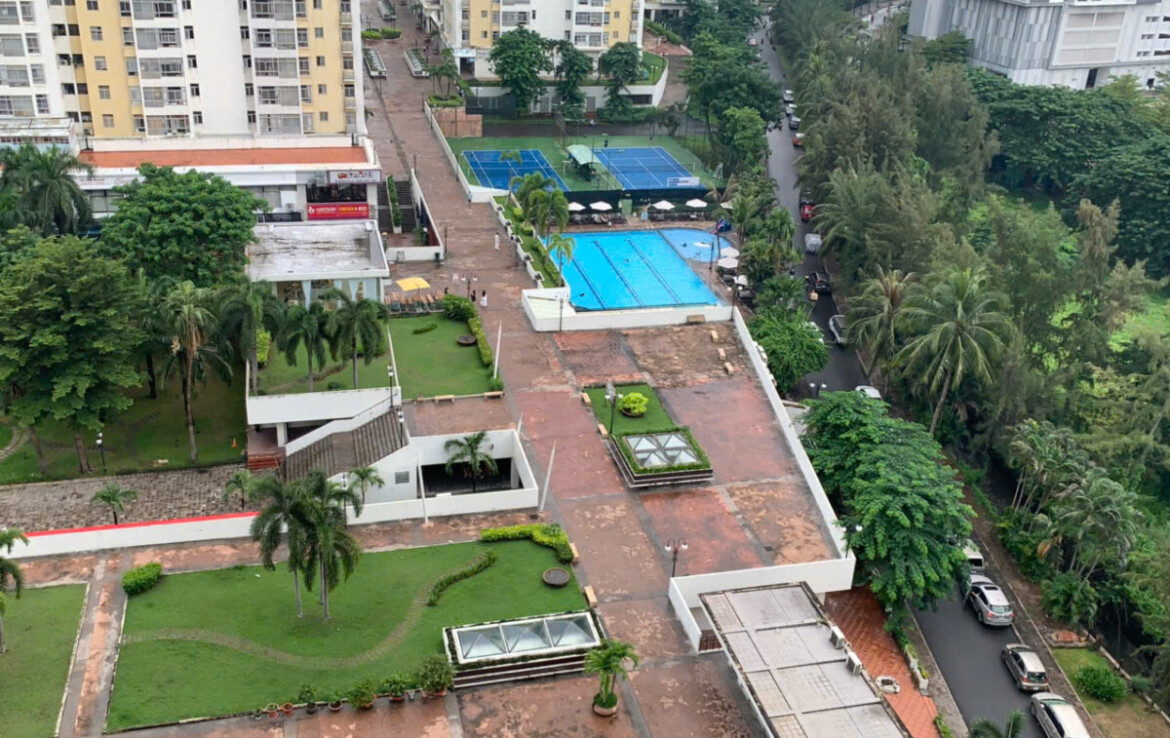 cho thue can ho sky garden 3 13 1170x738 - Cho thuê căn hộ Sky Garden 3. Căn góc 72m2 Thiết kế 2 Phòng ngủ-2wc- Nội thất đầy đủ- View hồ bơi- Giá 18 Triệu/Tháng