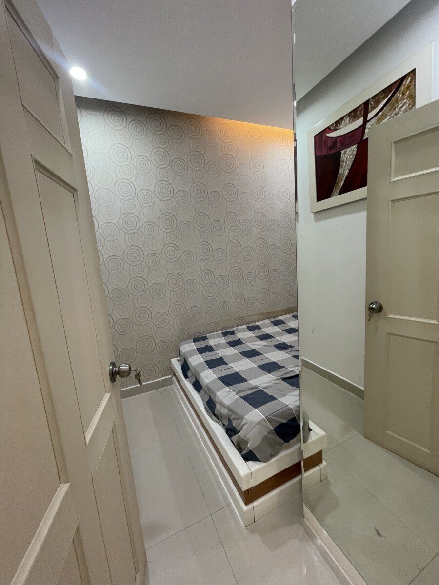 cho thue can ho sky garden 3 14 - Cho thuê căn hộ Sky Garden 3. DT 56m2 Thiết kế 2 Phòng ngủ-1wc- Nội thất đầy đủ- lầu cao- Giá 12 Triệu/Tháng