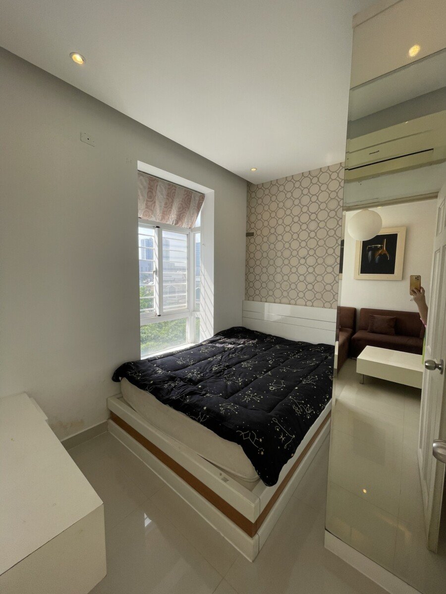 cho thue can ho sky garden 3 17 1 - Cho thuê nhanh căn hộ Sky Garden 3. DT 56m2 Thiết kế 2 Phòng ngủ-1wc- Block trung tâm- Giá thuê 12 Triệu/Tháng