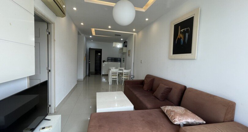 Cho thuê căn hộ Sky Garden 3. DT 56m2 Thiết kế 2 Phòng ngủ-1wc- Nội thất đầy đủ- lầu cao- Giá 12 Triệu/Tháng