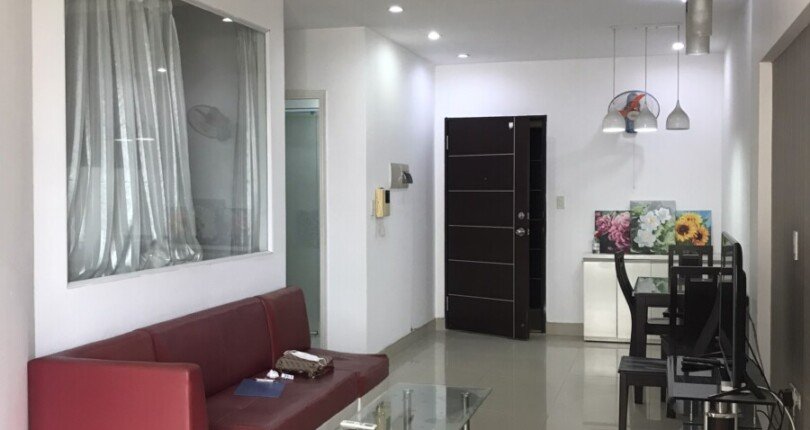 Cho thuê căn hộ Sky Garden 3. DT 56m2 Thiết kế 2 Phòng ngủ-1wc- Nội thất đầy đủ- Lầu cao- Giá 12 Triệu/Tháng
