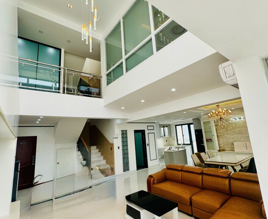 cho thue penthouse sky garden 2 21 900x738 - Cho thuê Penthouse Sky Garden 2. DT 264m2 Thiết kế 4 Phòng ngủ-2wc- Nội thất mới đẹp- Giá thuê 65 Triệu/Tháng