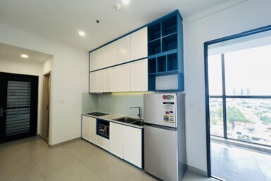 khong gian bep mo 385x258 - Giảm giá bán gấp căn hộ 2pn view biệt thự chung cư Hưng Phúc Premier