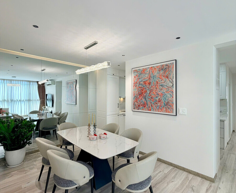 khong gian phong an can ho 900x738 - Giá mua bán căn hộ 3pn tòa C chung cư Star Hill phường Tân Mỹ T1/2026