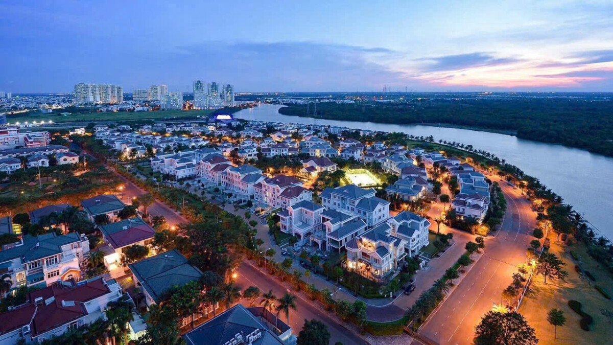 khu dan cu chateau phuong tan my ve dem - Giá mua bán nhà Biệt thự nguyên căn nội khu Chateau phường Tân Mỹ T1/2026