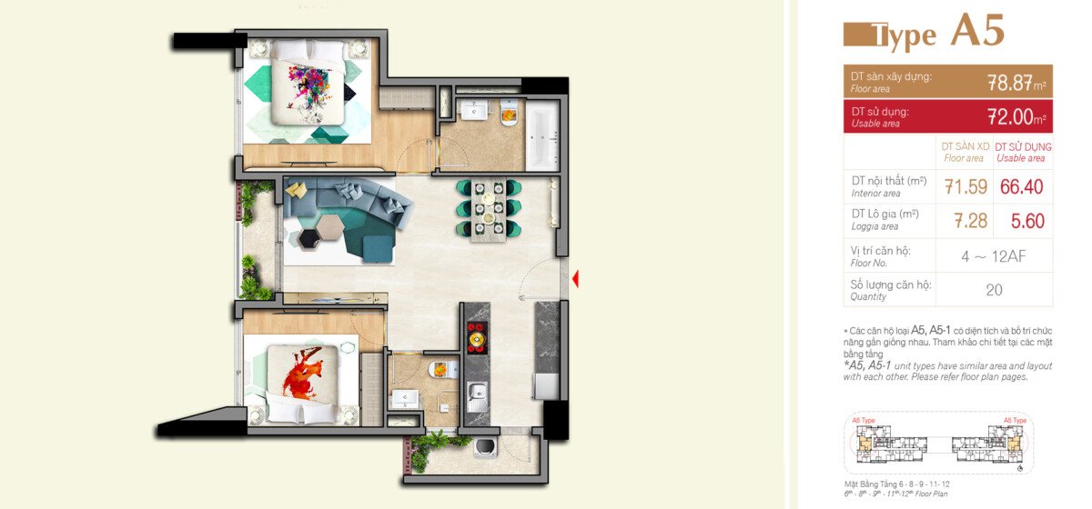 layout can ho ban - Giá mua bán căn hộ 2pn có ô xe tòa A view trong chung cư Urban Hill phường Tân Hưng T12/2025