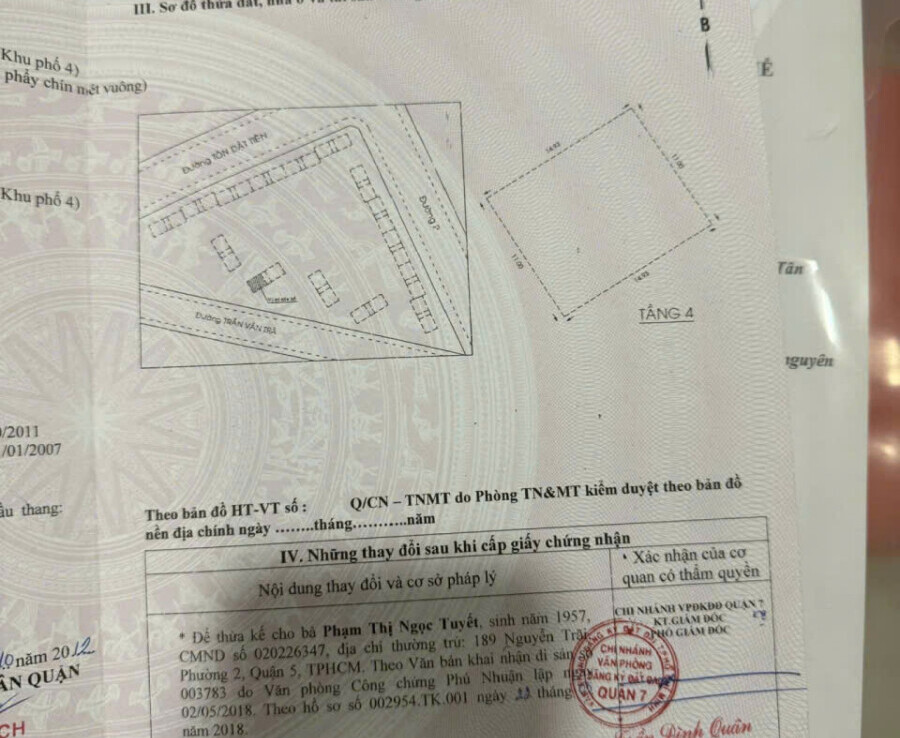 mat bang so hong vi tri can ho ban 900x738 - Giá mua bán căn hộ 3pn diện tích 164m2 tòa C chung cư The Panorama phường Tân Hưng t12/2025