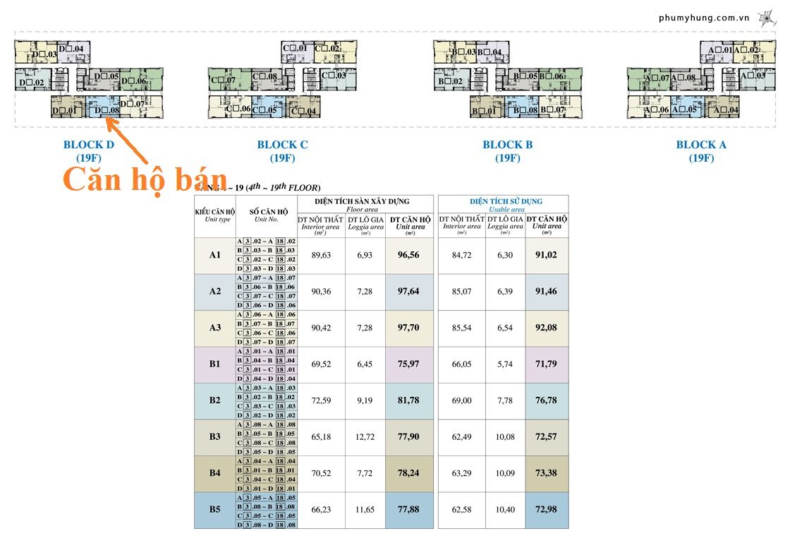 mat bang vi tri can ho ban 8 - Giá mua bán căn hộ 2pn tòa D chung cư Hưng Phúc Happy Residence phường Tân Mỹ T12/2025