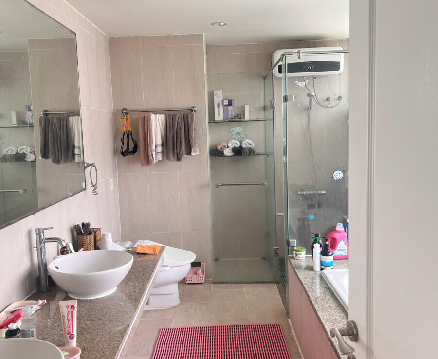 nha tam can ho ban 1 900x738 - Giá mua bán căn hộ 3pn diện tích 164m2 tòa C chung cư The Panorama phường Tân Hưng t12/2025