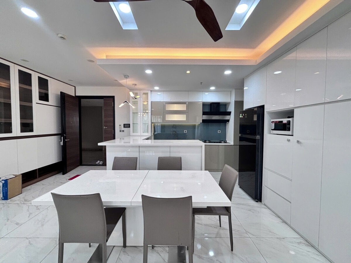 phong an can ho ban 10 - Bán căn hộ chung cư Midtown The Symphony, 121m2, 03pn, view sông, nội thất đầy đủ.