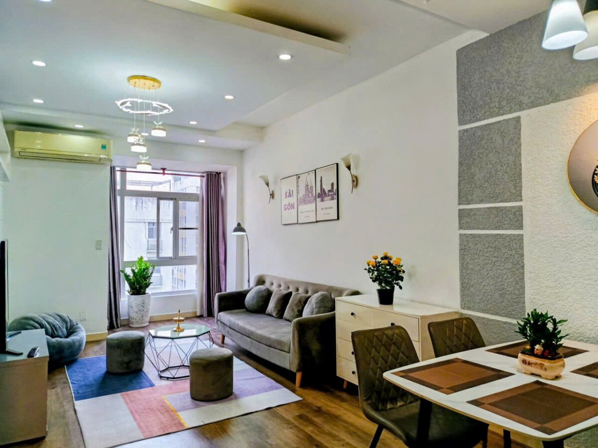 phong an can ho ban 5 - Cần bán nhanh căn hộ 71m2, chung cư Sky Garden 2, 02pn, giá 5.2 tỷ, nhà đẹp, đủ nội thất.