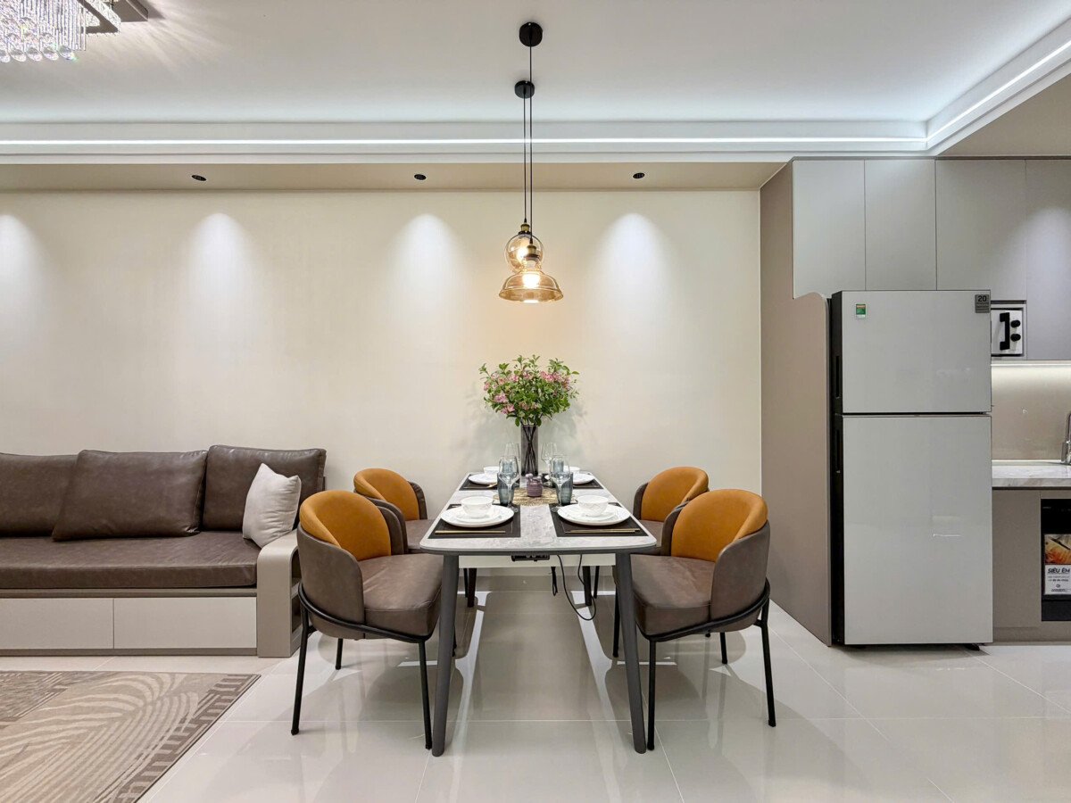 phong an can ho ban 6 - Bán căn hộ 56m2, chung cư Sky Garden 3, giá 4.990 tỷ, nhà đẹp, phong cách hiện đại.