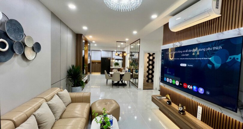 Bán căn hộ sân vườn chung cư Sky Garden 2 , diện tích 114m2, 03pn, giá bán 9,6 tỷ, nhà đẹp.