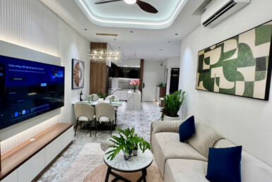 phong khach can ho ban 28 385x258 - Bán nhanh căn hộ chung cư Sky Garden 1, diện tích 100m2, 03pn, giá 8.6 tỷ, nội thất cao cấp.