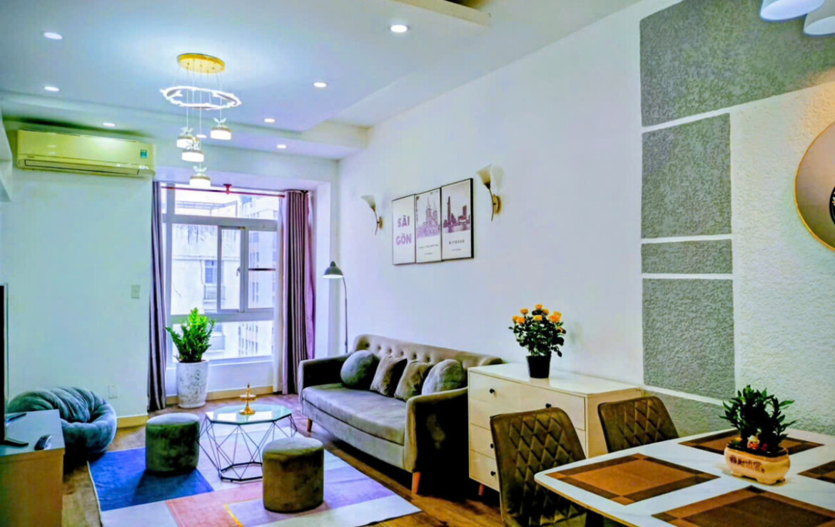 phong khach can ho ban 4 1170x738 - Bán căn hộ 02pn, chung cư Sky Garden 2, giá 5.2 tỷ, nhà đẹp, đầy đủ nội thất, xem nhà dễ.