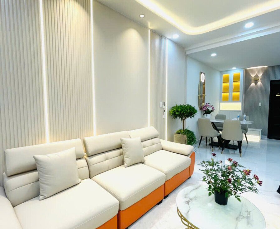 phong khach can ho cho thue 4 899x738 - Cho thuê nhanh căn hộ chung cư Sky Garden 3, 02pn, giá 17tr/tháng, nhà mới , đầy đủ nội thất.