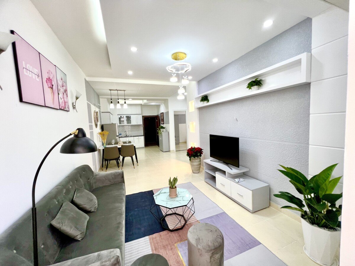 phong khach trong can ho can ban sky garden 2 2 - Hạ giá bán nhanh trước Tết căn hộ 71m2, chung cư Sky Garden 2, 02pn, giá 5.1 tỷ, nội thất đầy đủ.