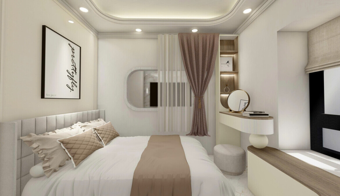 phong ngu can ho can ban 28 1170x675 - Bán căn hộ chung cư Sky Garden 3, 72m2, 03pn, giá bán 6.590 tỷ, nội thất cao cấp, xem nhà dễ.