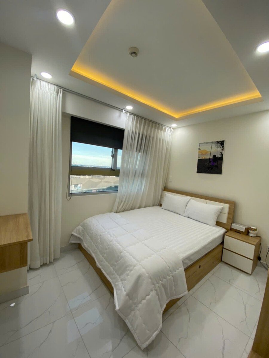phong ngu can ho can cho thue 2 - Cho thuê căn hộ chung cư Scenic Vallety 2, 02pn, giá 20tr/tháng, tầng cao, view Crescent Mall