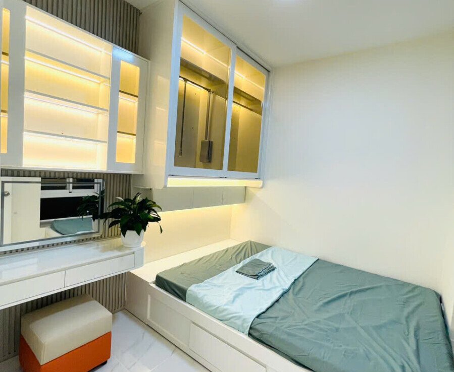 phong ngu can ho can cho thue 4 899x738 - Cho thuê nhanh căn hộ chung cư Sky Garden 3, 02pn, giá 17tr/tháng, nhà mới , đầy đủ nội thất.