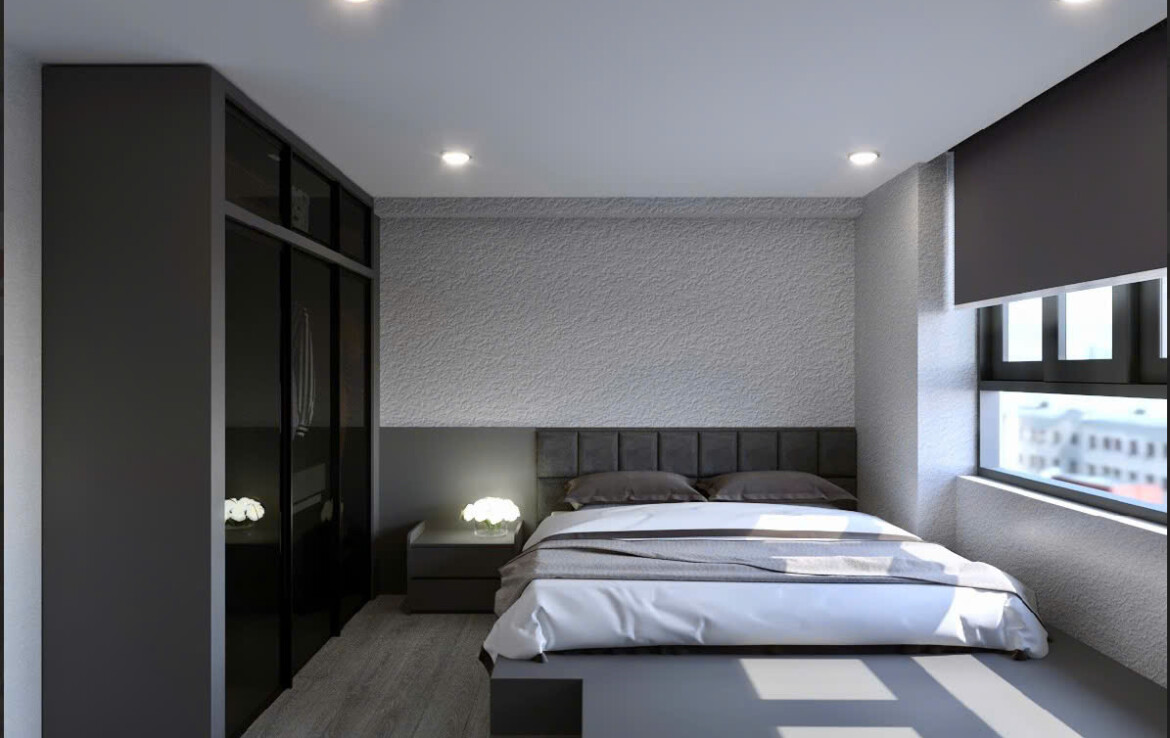 phong ngu chinh 1 1170x738 - Giá mua bán căn hộ 3pn số 01 tòa C chung cư Green Valley phường Tân Mỹ T1/2026